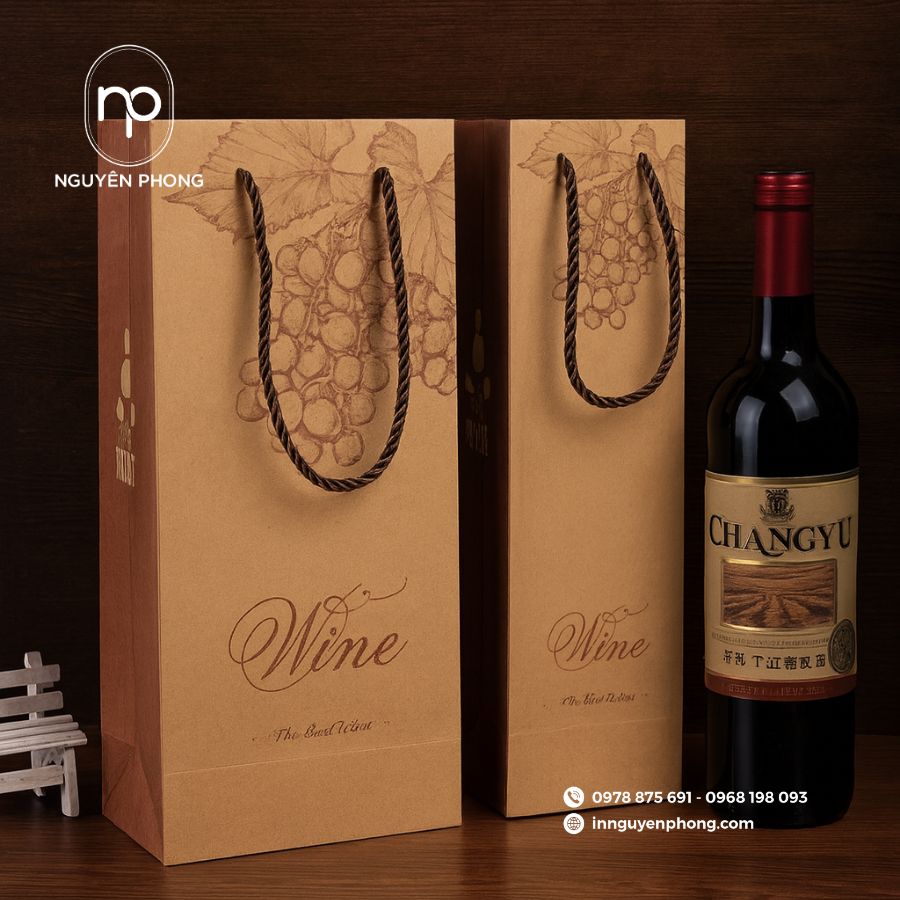 Top 5 Công Ty In Túi Giấy Đựng Rượu Vang TP HCM Giá Rẻ, Chất Lượng